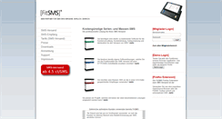 Desktop Screenshot of fitsms.de